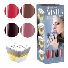 Gelové nehty zimní