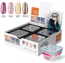 Zimní gelové nehty